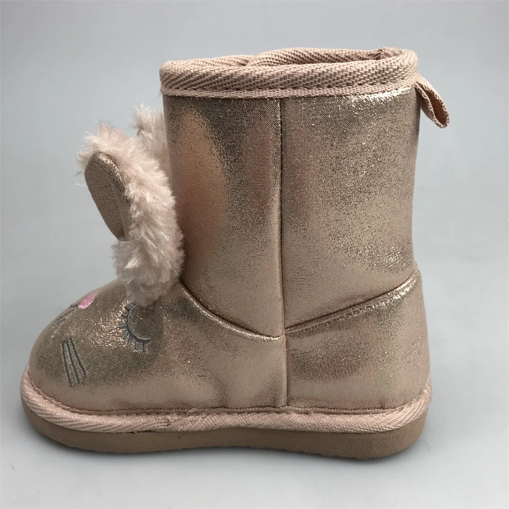 Manufacture Pretty Cartoon Kids Winter Warm Boots