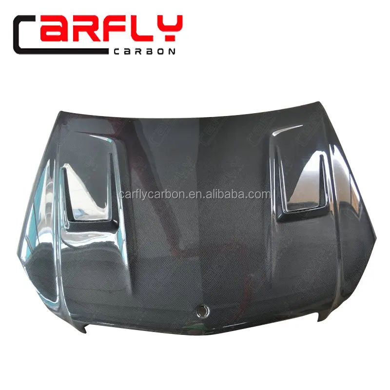 Perfect fitment carbon bonnet hood for W204 C63 car tuning