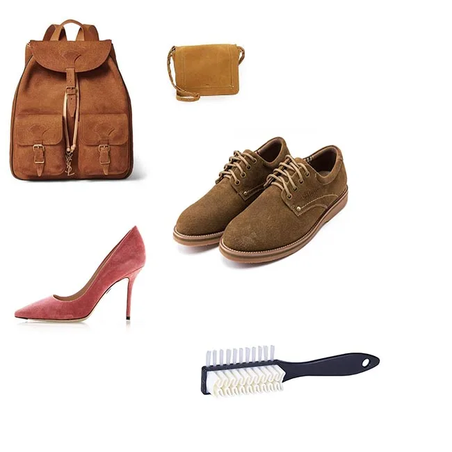 Мягкая щетинка без царапин, для полировки замшевой обуви