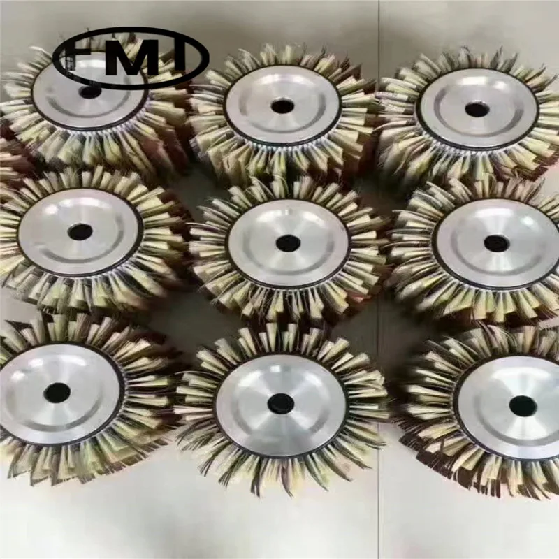 FUMAIT Customized Industrial Sanding Brush roller for Wood Polishing machine