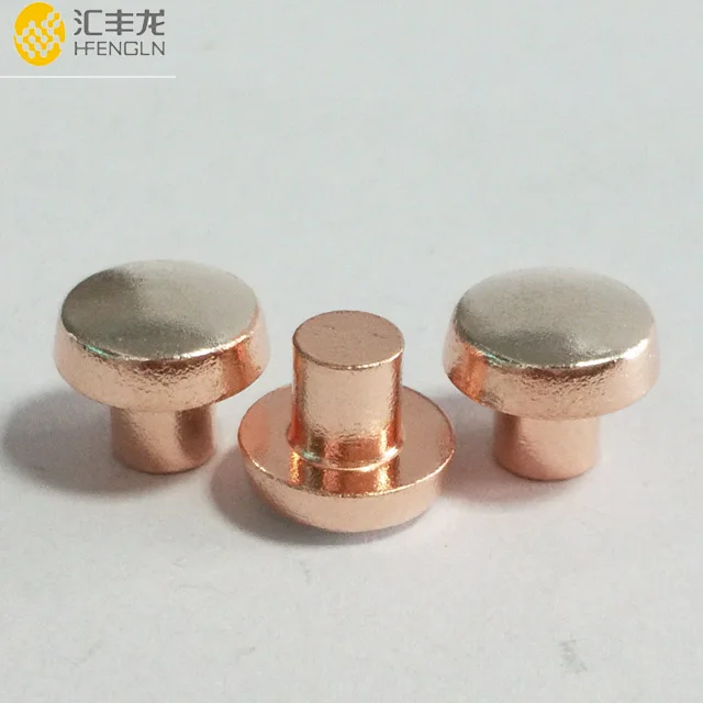Electrical magnetic silver contact point For relay and switch