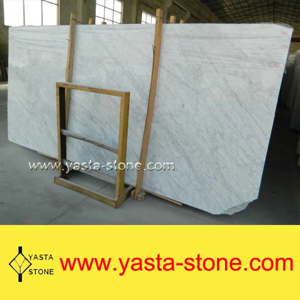 Cheap Carrara White Marble Kitchen Island