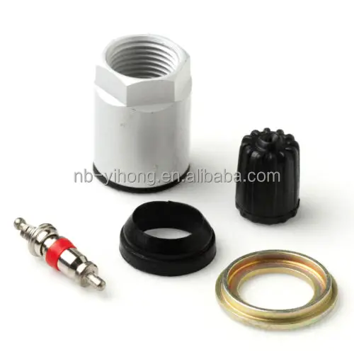 
tire pressure sensor tpms tps service pack kit w/ nut valve core washer o-ring 20201 
