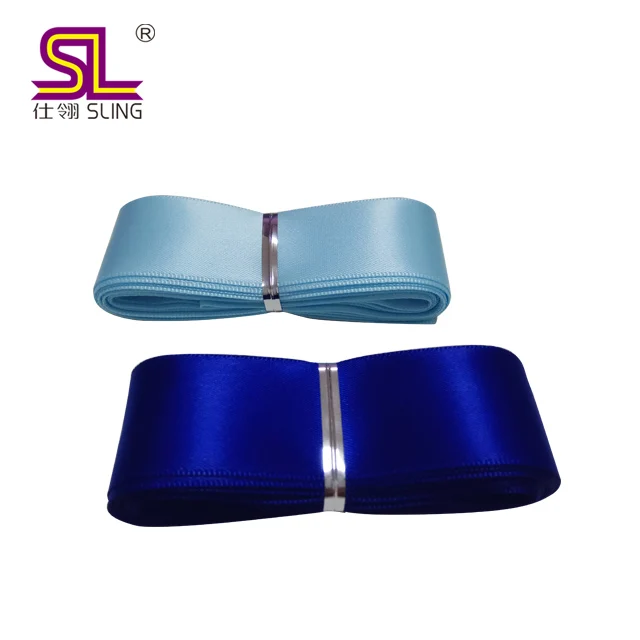 1 1/2 Inch Polyester Double Sided Satin Ribbon Real Manufacturer