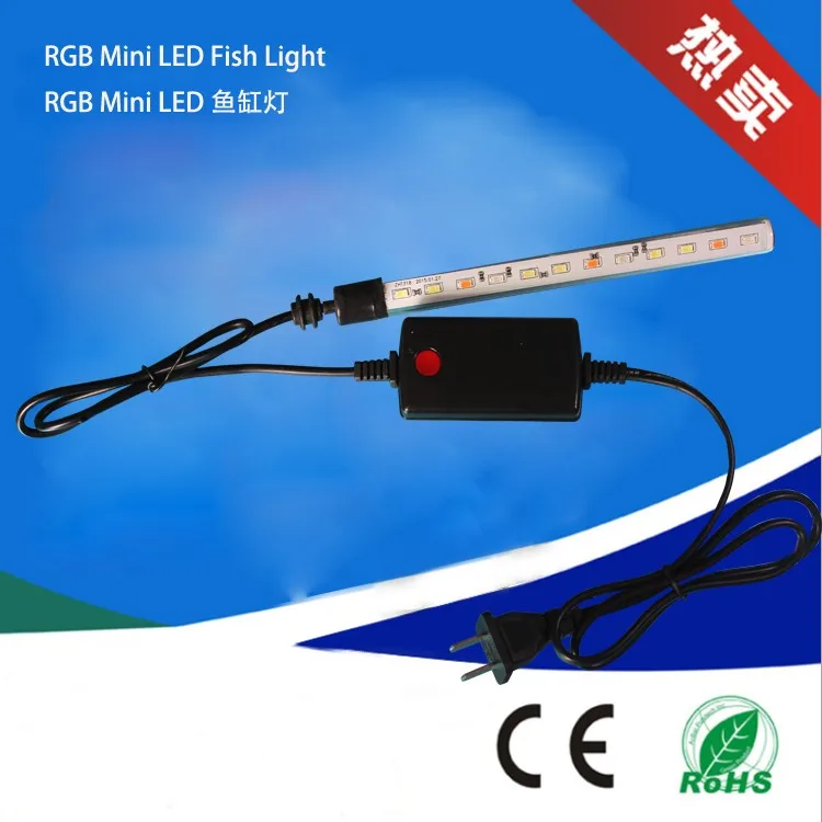 
Fish tank aquarium led light ,Aquarium accessories reef fish tank decoration underwater tube small light for aquarium 
