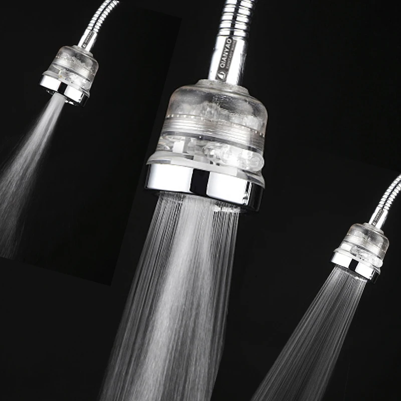 Increasing pressure water saving kitchen bathroom faucets