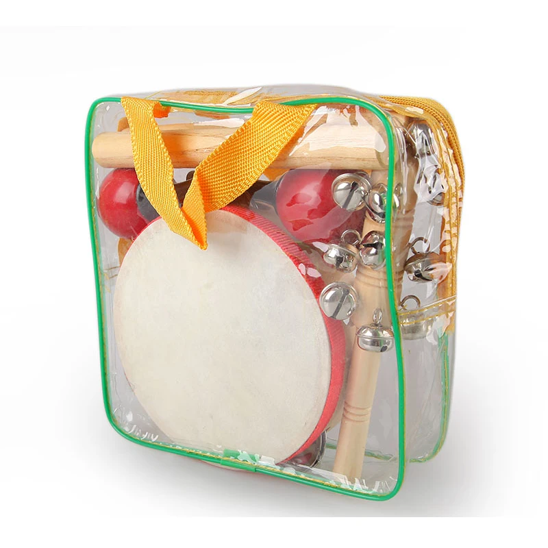 Educational Musical Learning Instruments Toys Percussion Instrument Set With drum