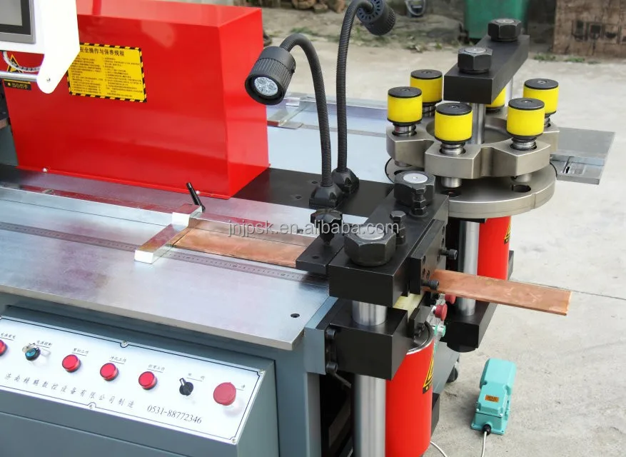 CNC Busbar Fabrication machine for cutting bending punching holes and slots of all sizes