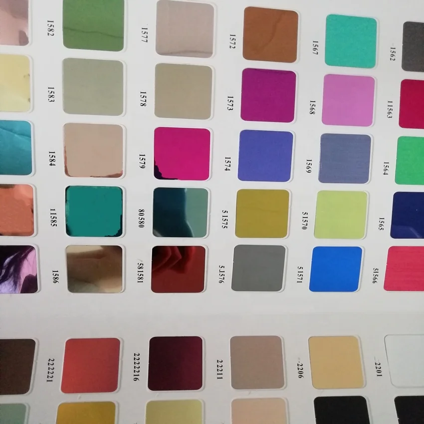 PET Plastic Sequins Film Roll For Embroidery