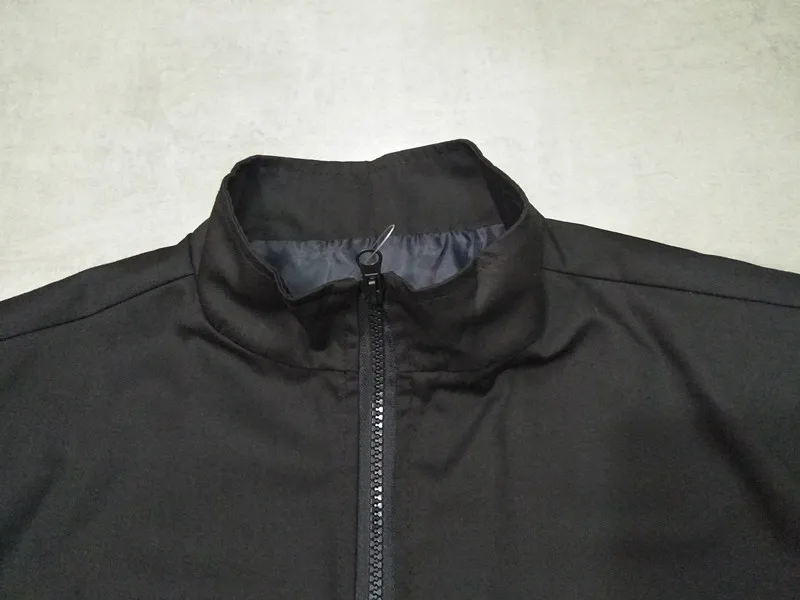 ZhiLin custom high quality factory wholesale black mens jacket