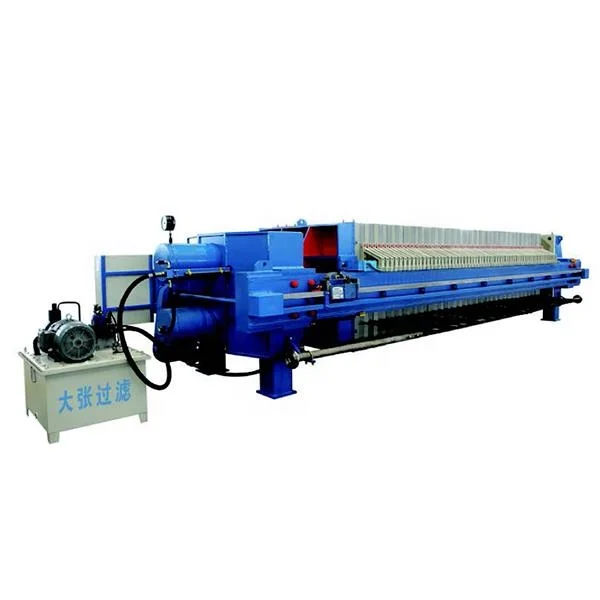 Dazhang автоматический мембранный фильтрующий пресс для отрасли сточных вод