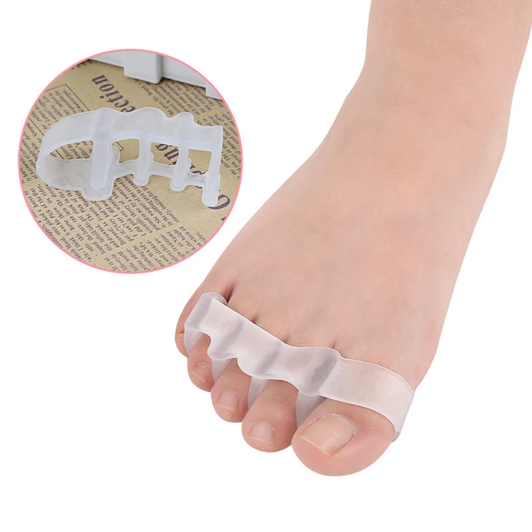 Factory Wholesale Foot Pedicure Valgus Pro Bunion Silicone SEBS Gel Hammer Toe Splint Straightener