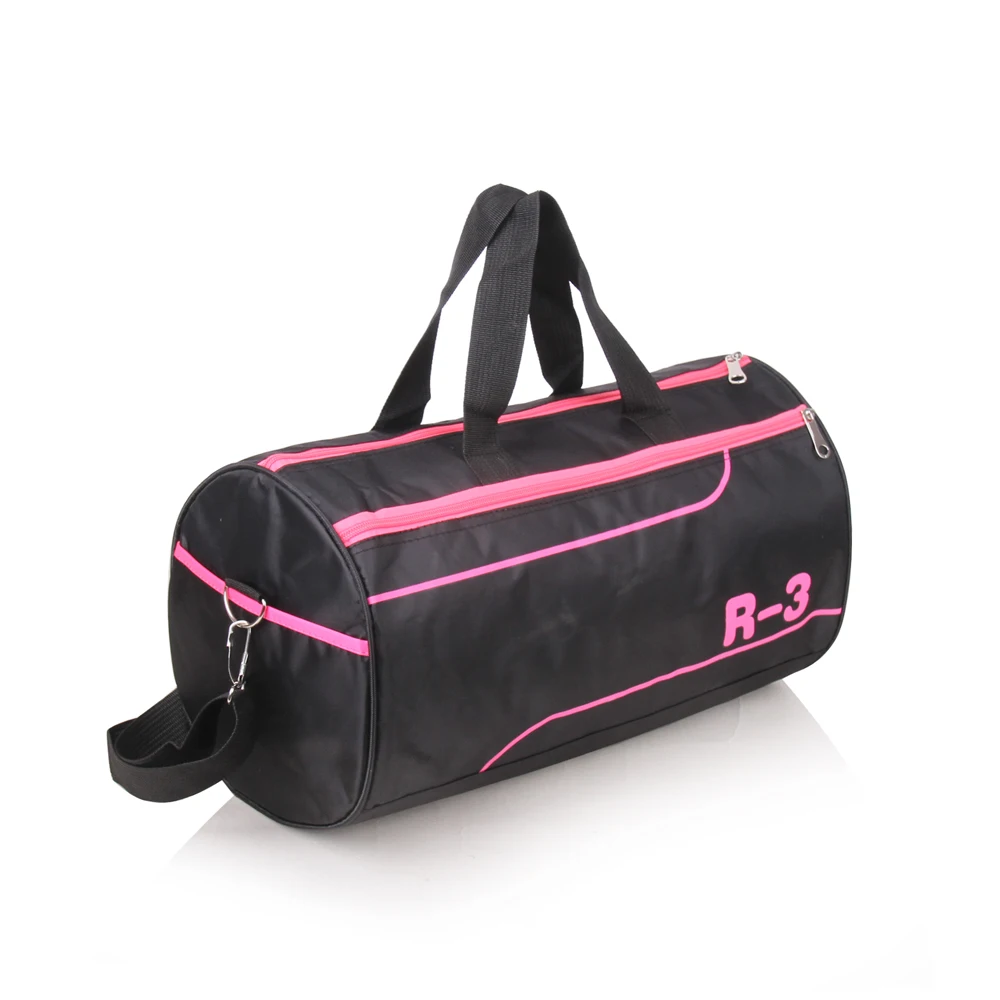 SG2183 custom logo waterproof leather mens gym bag women sport travel duffel bags