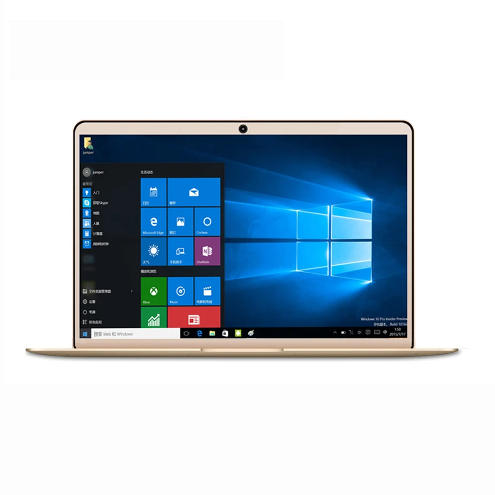 
YEPO 737A 13.3 Inch Notebook Computer FHD 1920*1080 IPS Apollo Lake J3455 CPU 6GB RAM 256GB SSD Gold Metal Laptop 