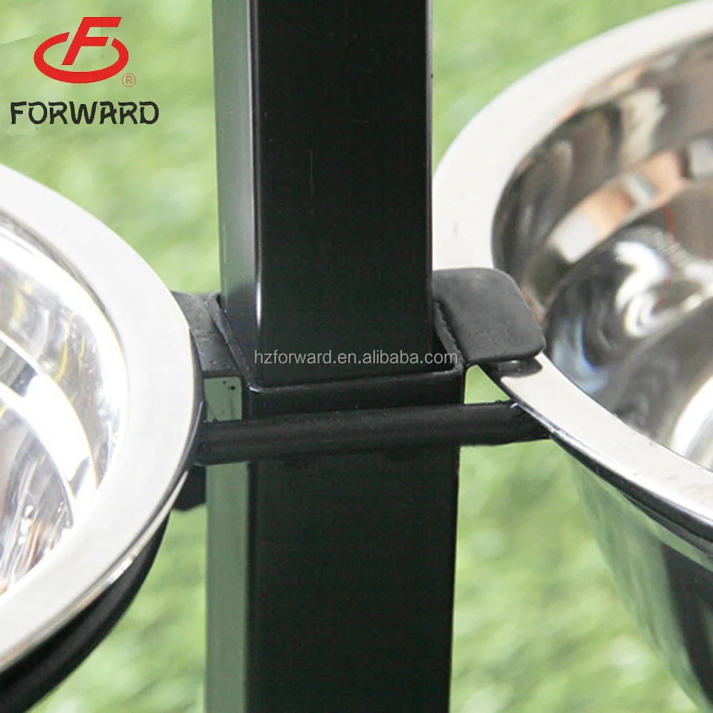 
Adjustable stainless steel dog bowl with stand for wholesale 