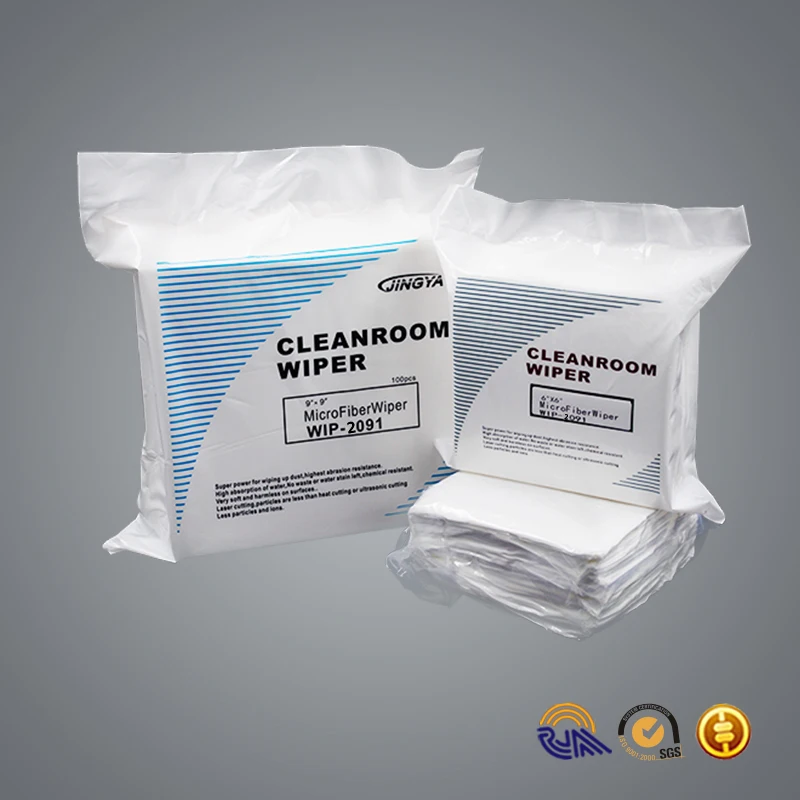 
Lint Free Industrial Reusable Glass Car Nonwoven Kitchen Cleaning Cloth Microfiber 