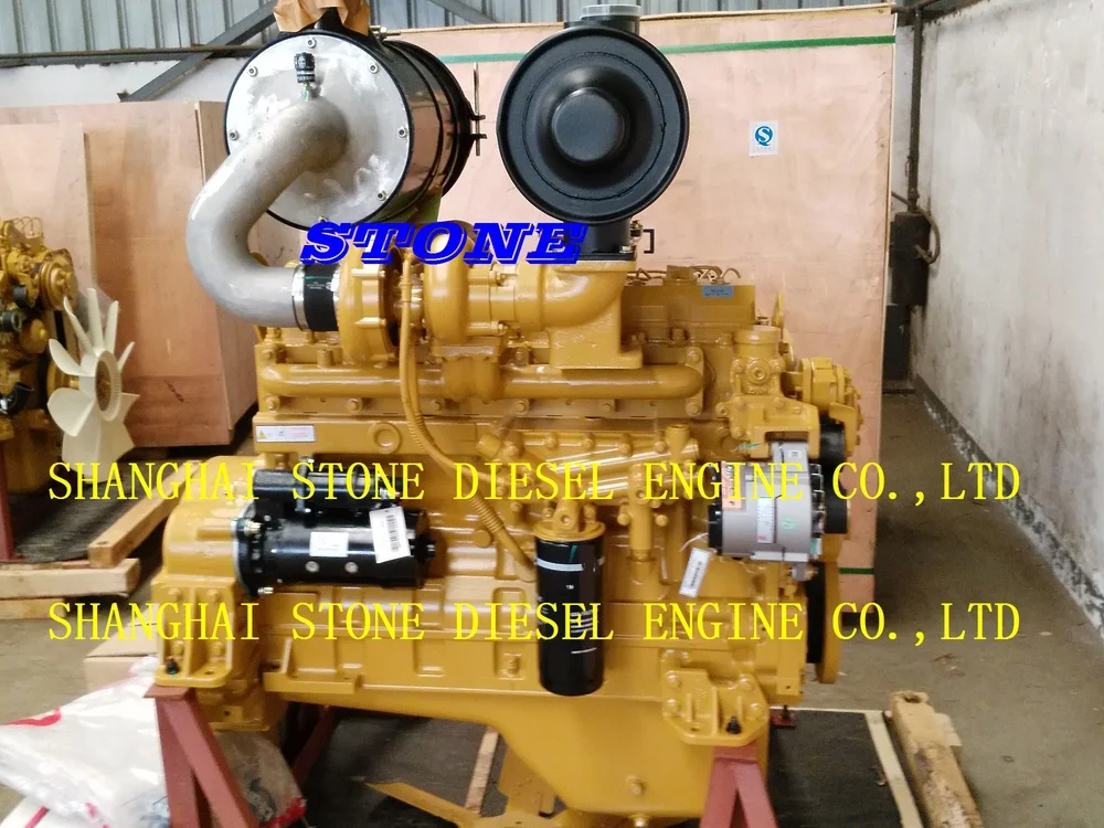 Shanghai diesel engine D6114ZG1B C6121ZG14C D6114ZG1B for grader PY180 PY190