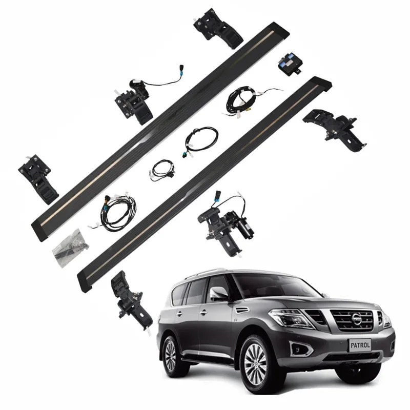 
2019 Off Road Truck Accessories Retractable Side Steps Power Running Boards For Ford F350 2018 