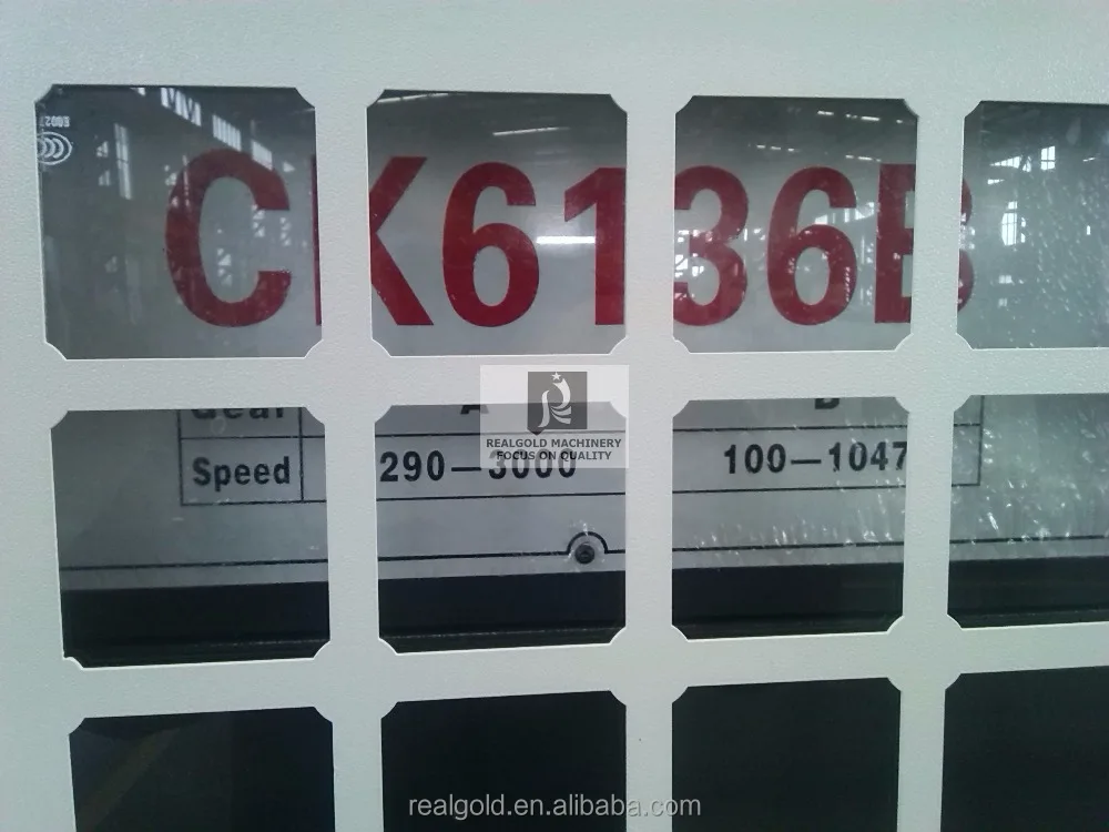 China popular cheap CNC lathe machine CK6136 best price