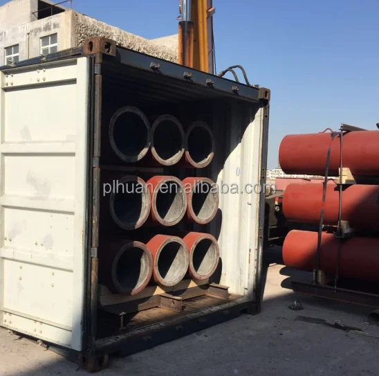 
abrasive resistant Cast Basalt Lined Pipes 