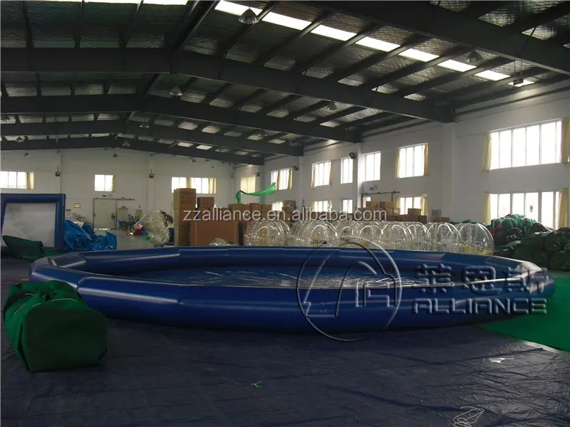 Супер-длительный срок службы Прочные надувные воды плавательного Бассеина для водный шар