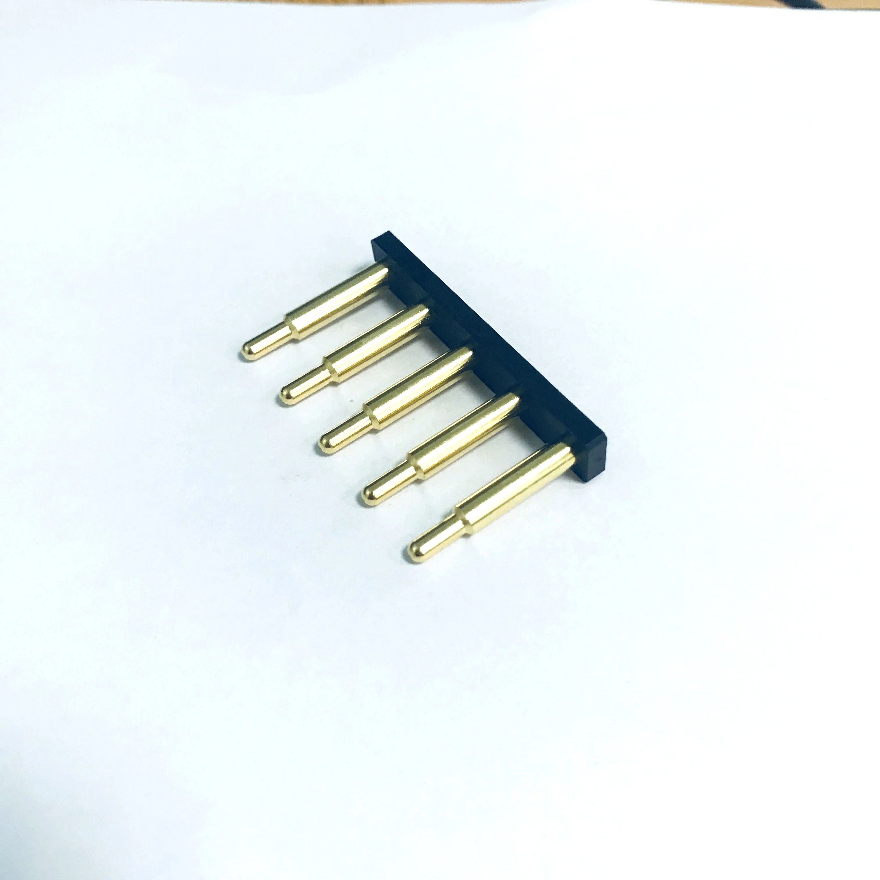 
1x5 Pin Positions Power Pin Male type connector header large current Brass 40A Golden plated LED Power 