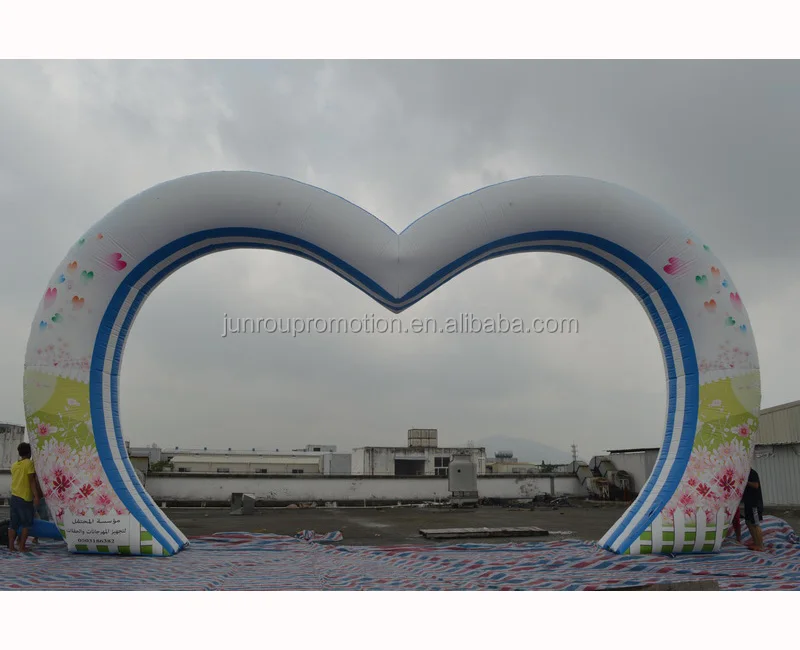 inflatable heart shape wedding arch AR-20