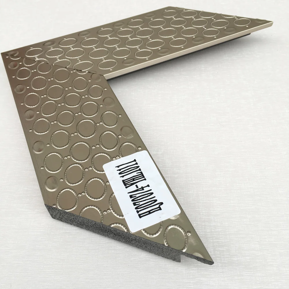 Factory Free Sample Manufacture Wholesale Simple Design Flat Photo Frame Moulding