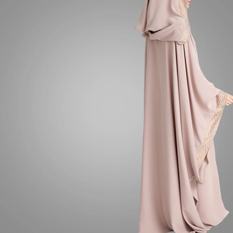 Plus Size Kaftan Dress Latest Burka Designs Pictures Front Open Islamic Clothing High End Moroccan Arab Loose Abaya