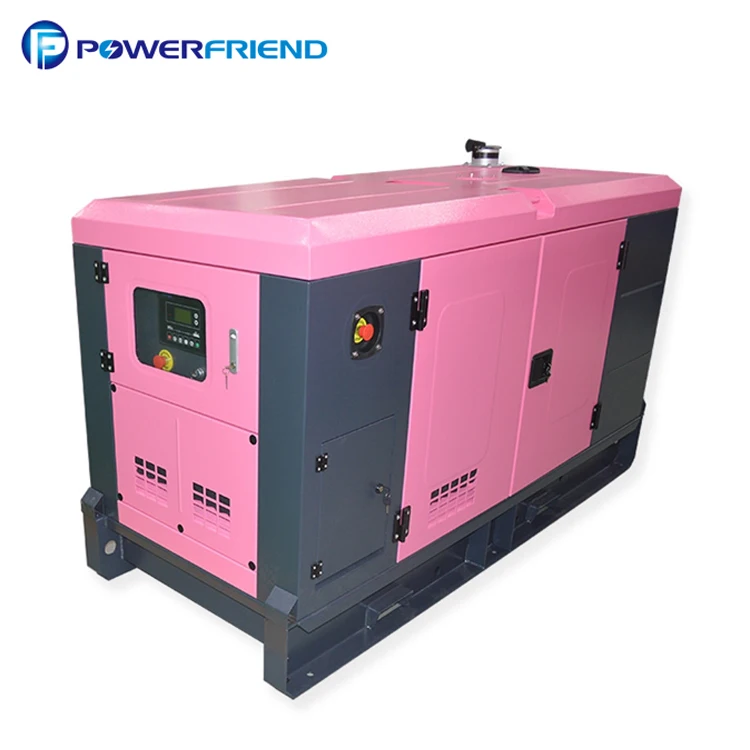 20kva 16kw 4 цилиндра Бесшумная дизель-генераторная установка для островной пустыни или в любом месте без