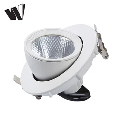 CE ROHS commercial 10w 15w 18w 20w 30w 40w dimmable recessed led down light