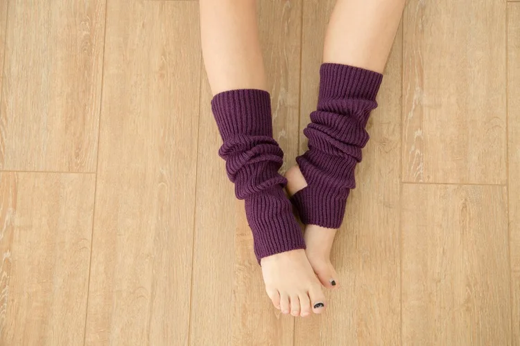 P18C44TR зимние теплые разноцветные кашемировые носки, носки гетры для женщин