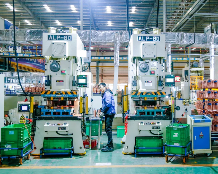 Punch press CNC single crank power press 80T