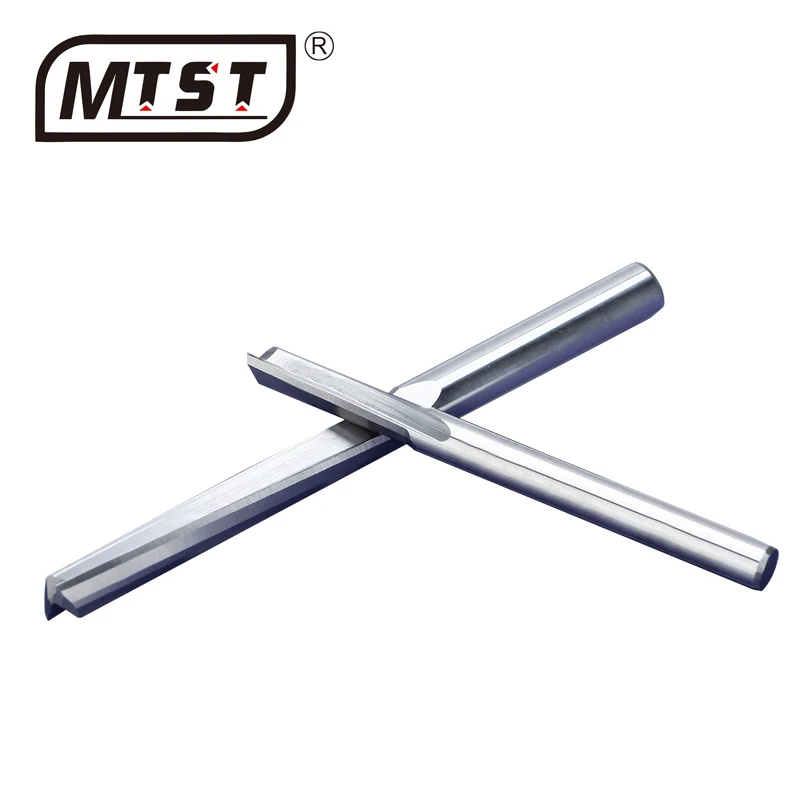 
4mm double flute straight groove end mill carving cnc engraving machine wood cutter carbide tools 