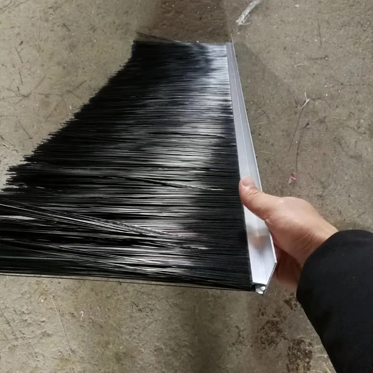 Door bottom sweep brush,strip brush,bristle strip brush