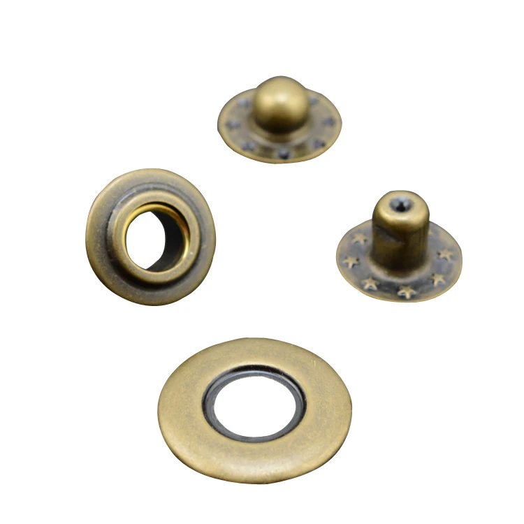 Изготовление на заказ высокого качества рубашка заклепки одежды металлическая кнопка швейная фурнитура металлические пуговицы