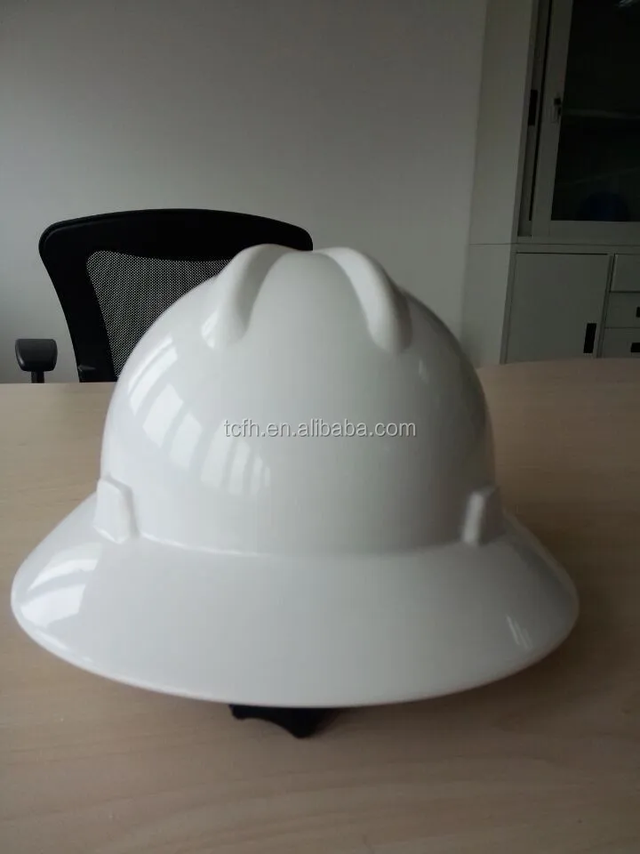 Шлем с полными полями для строителей, с сертификатами CE и ANZI casco de seguridad