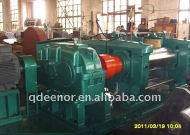 two roll rubber open mixing mill with 2020 top technology from Qingdao eenor factory