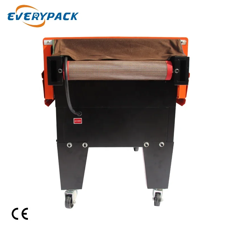 thermal type 4525 shrink packing machine sleeve wrapping PE,PVC ,BOPP shrink  machine