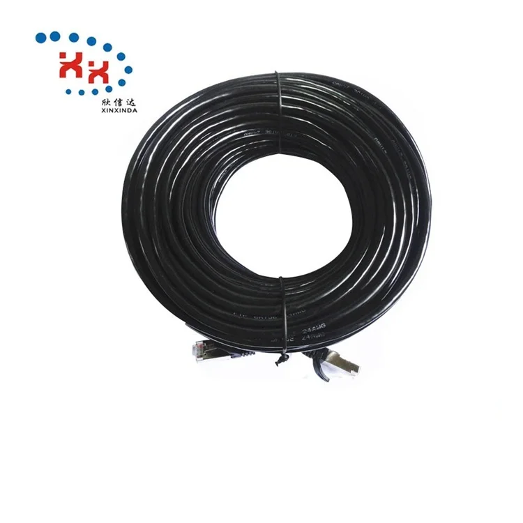 Network Patch Cable 24Awg Cat5/cat5e UTP Stp ethernet Cable Full Copper Unshielded Cat5e