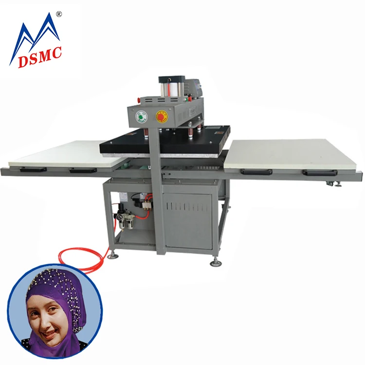 Factory price 100x120 double station heat press sublimation machine t shirt heat transfer machine