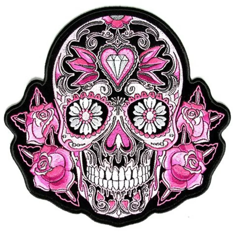 Cheap patch iron on patch custom sew on embroidery patches