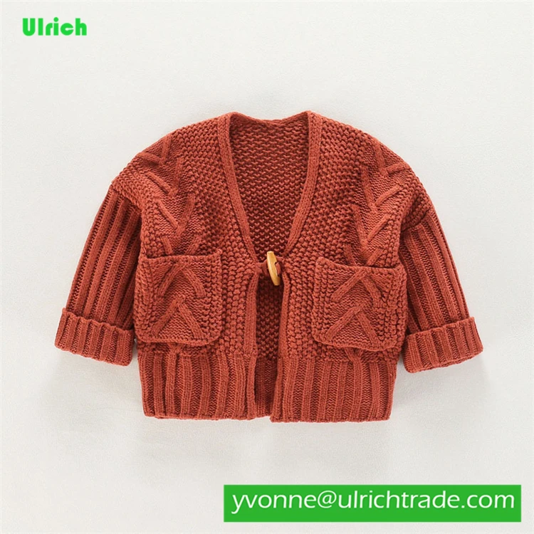 
JY499 hot selling baby knit cardigan wholesale boy cardigan kids coat 
