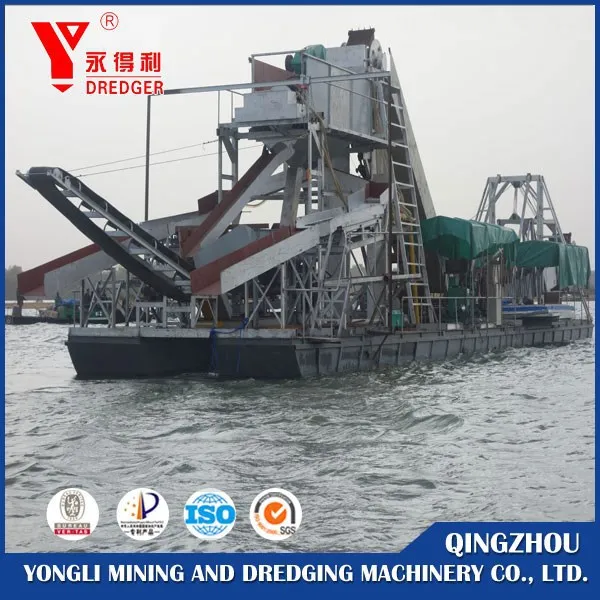 chain bucket gold and diamond dredger for sale