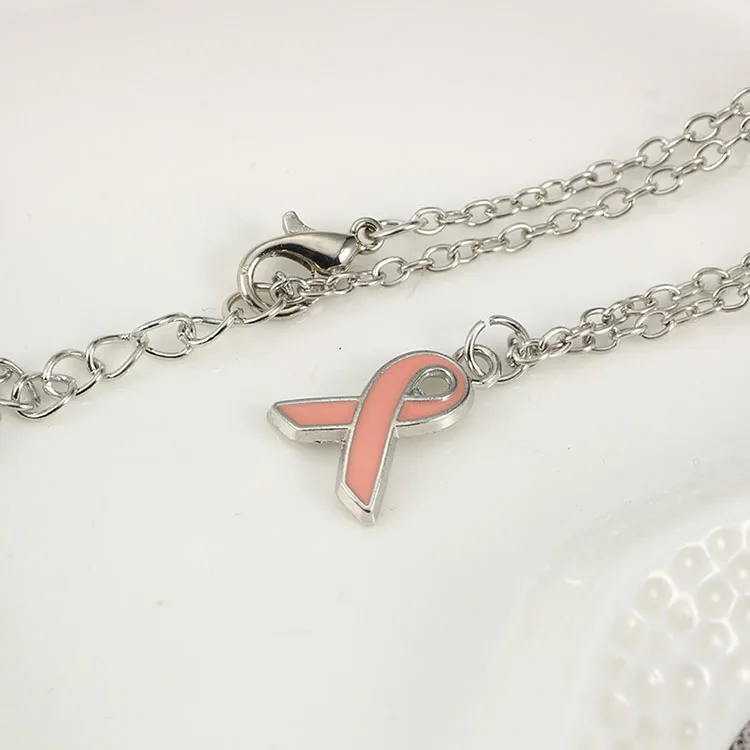 Wholesale Breast Cancer Awareness Ribbon Charms