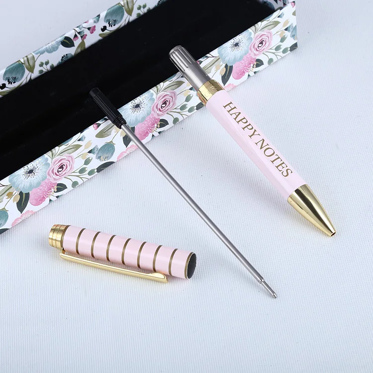 TTX Wholesale Metal Promo Logo Ballpoint Pen Set For Business Gift Or Office Stationery