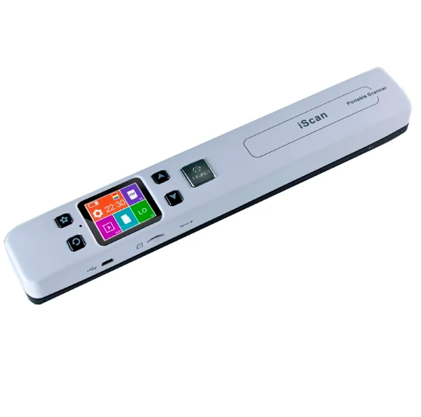 High Speed Portable Scanner A4 Size Document Scanner 1050DPI JPG/PDF Support 32G TF Card Mini Scanner Pen with Pre View PIcture