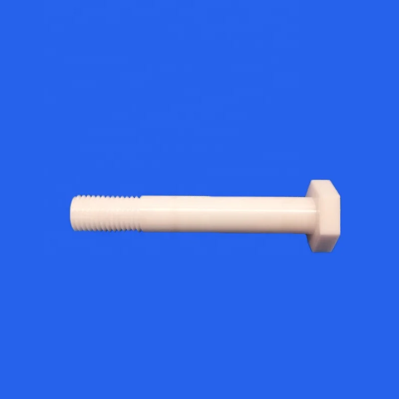 High Precision ZrO2 Zirconia Ceramic Screw/Ceramic Nut/Ceramic Fastener Bolt
