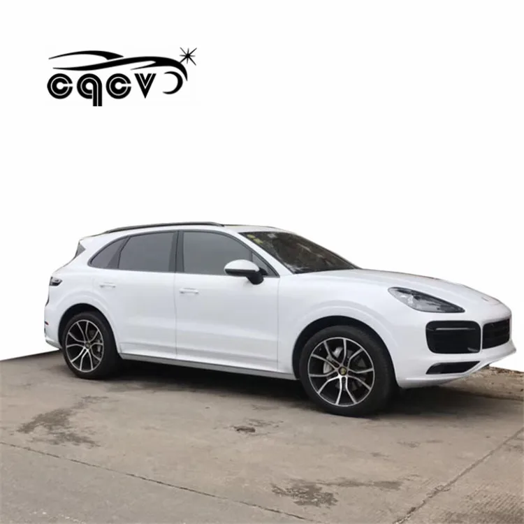 Beautiful 2018 plastic material wide body kit for Porsche Cayenne in  SD style front bumper rear bumepr fender side skirts