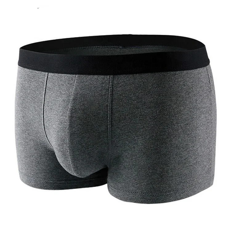 
Custom Design Nylon Spandex Boxer Briefs Low Waistband boxershorts men 